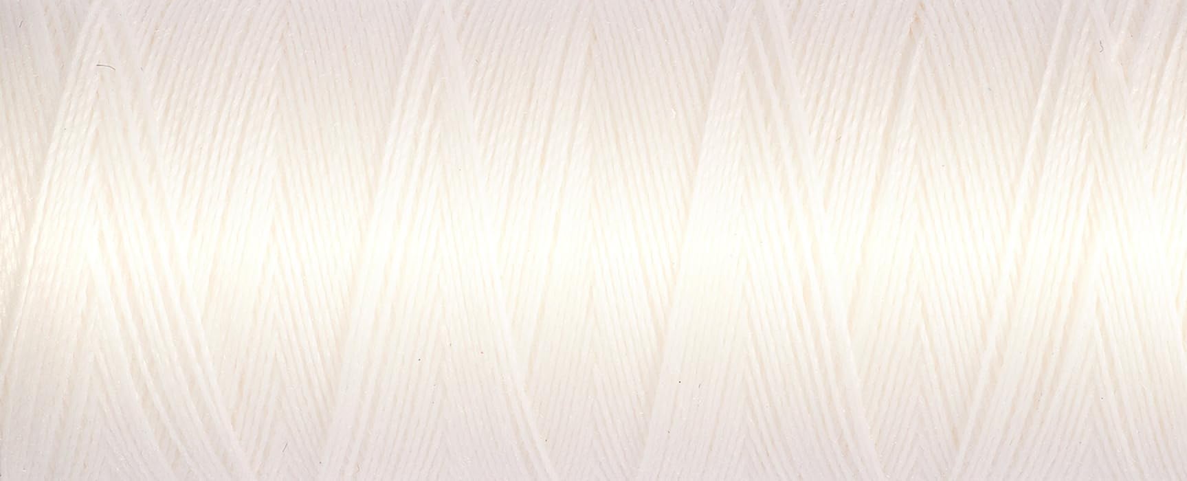 Gutermann Sew All Polyester Thread, 100Mtr, Bridal White (0111)