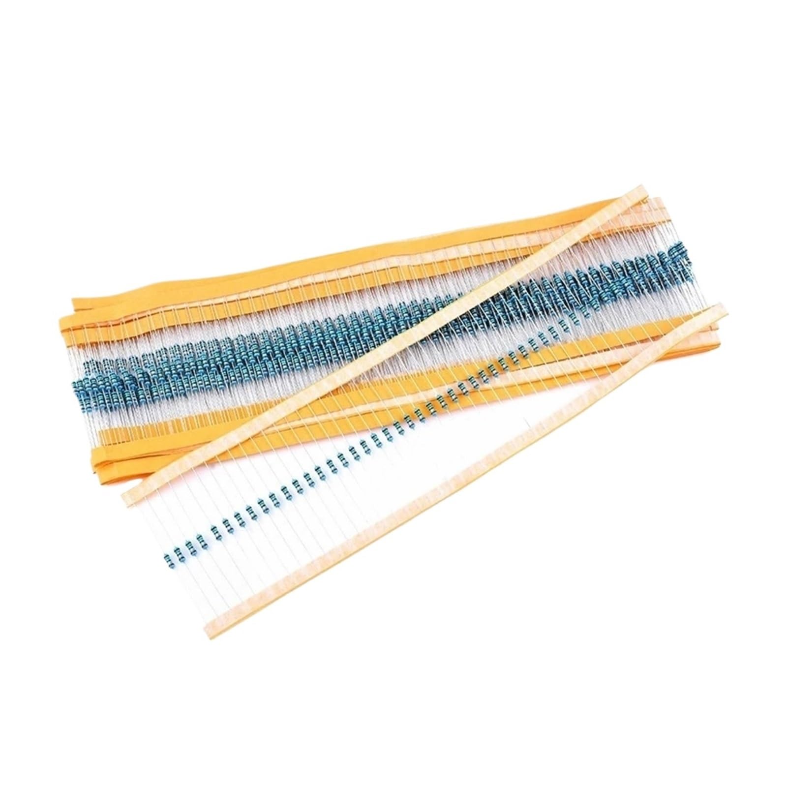 AEPRPSMEIFH 100pcs 1/4W Metal Film Resistor 1K 1 2K .3K .5K .6K .8K 2 4K .7K 3 9K 4. 5. Ohm(2K)