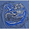 Mermaid-Heart-Sailor-Mouth-Cute-Funny-Sassy-Sarcastic-V-Neck-T-Shirt-for-Women Mermaid Heart, Sailor Mouth | Cute Funny Sassy Sarcastic V-Neck T-Shirt for Women-(Vneck,XL) Vintage Blue