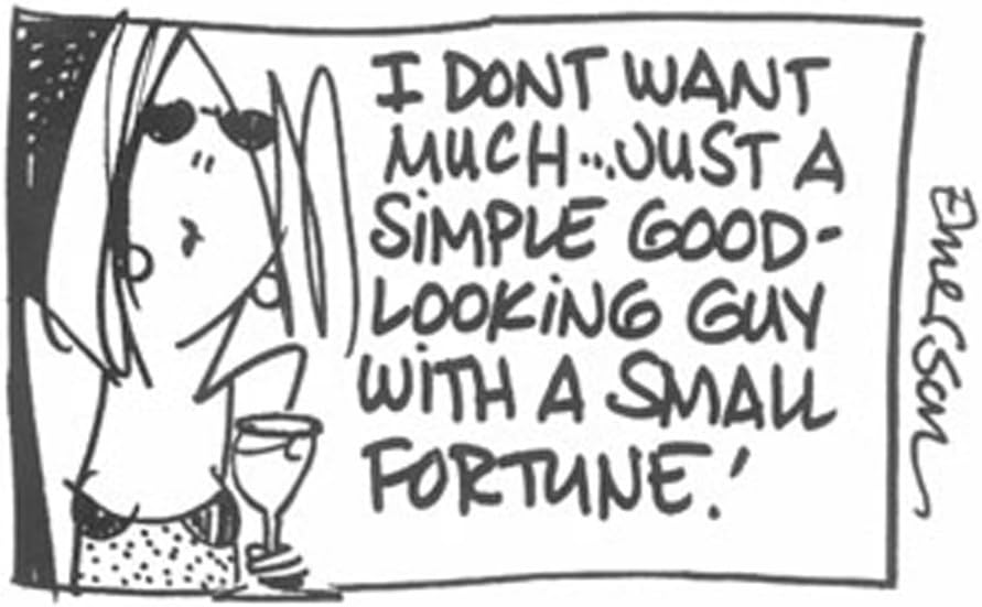 I Don't Want Much...A Small Fortune Cling Stamps, 2.75 x 4.75