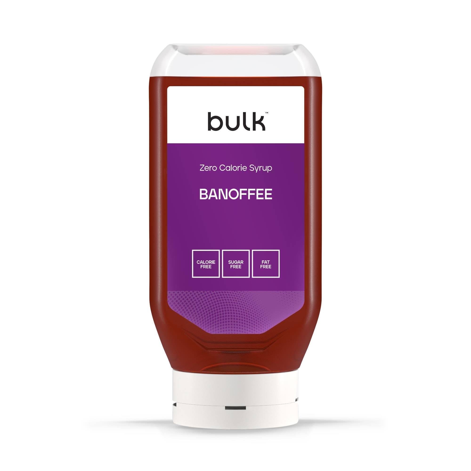 Bulk Kalorienfreier Sirup, Zuckerfrei, Kalorienfrei, Zuckerfrei, Banoffee, 400 ml