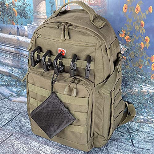 Ideagle キーリング MOLLE キーホルダー バックル ナイロン