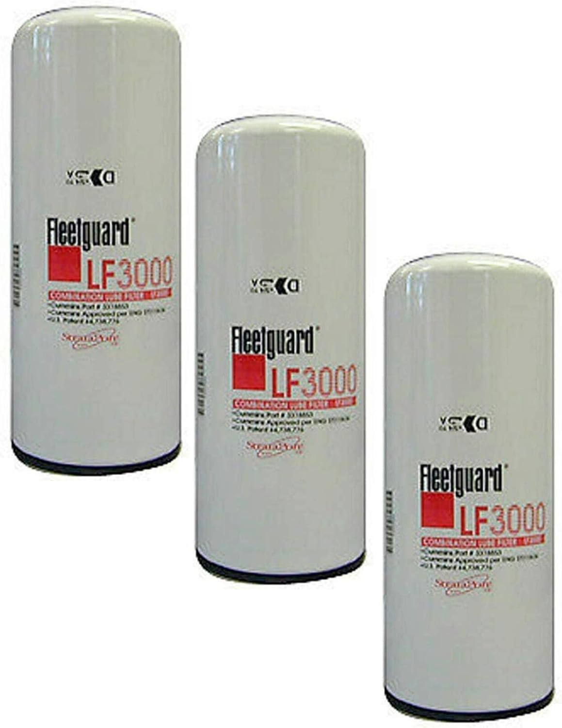 LF3000 Fleetguard Lube Filter (Pack of 3)