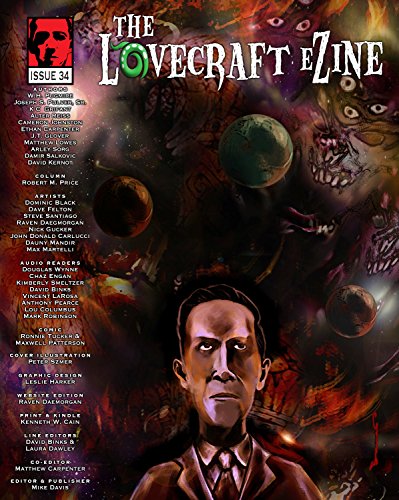 Cover of The Lovecraft eZine, #34, Spring 2015