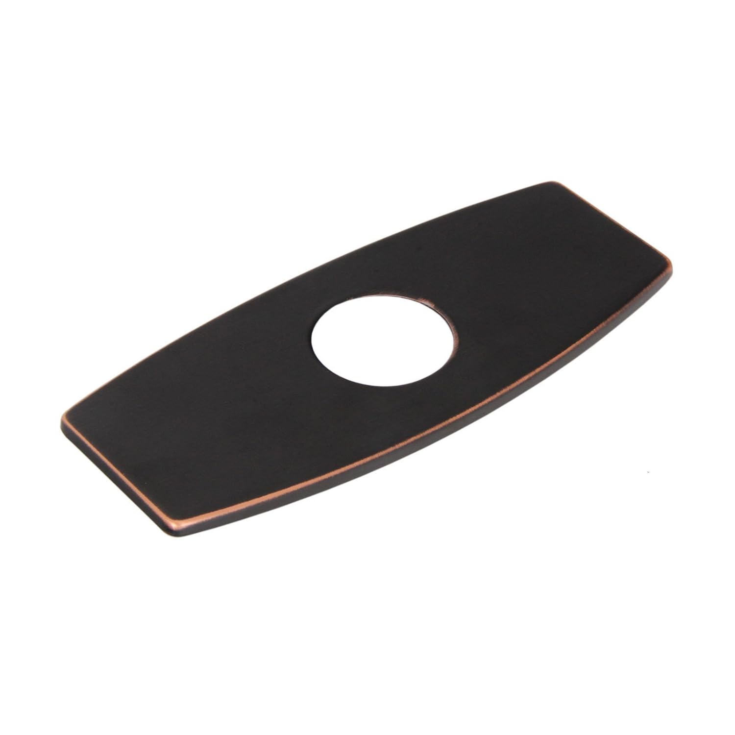 FYJ 3to1 Rectangle Shaped Oil Rubbed Bronze Sink Hole Cover Deck
