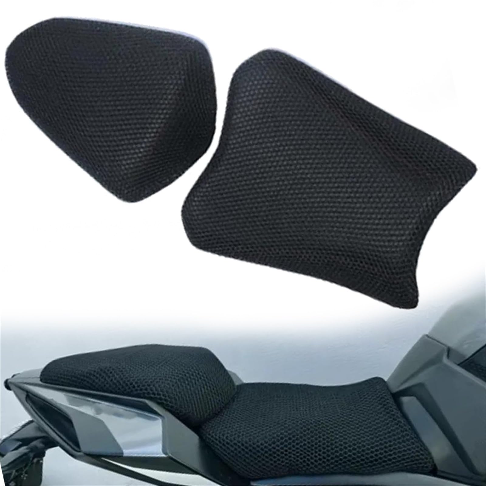 Housse de siège moto en maille antidérapante et isolante Pulsar RS 200