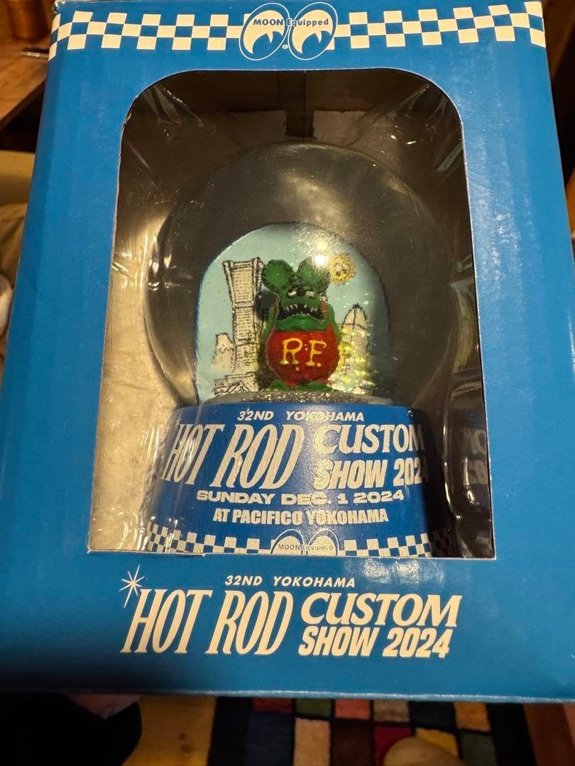 HOT ROD CUSTOM SHOW 2024 スノードーム ムーンアイズ