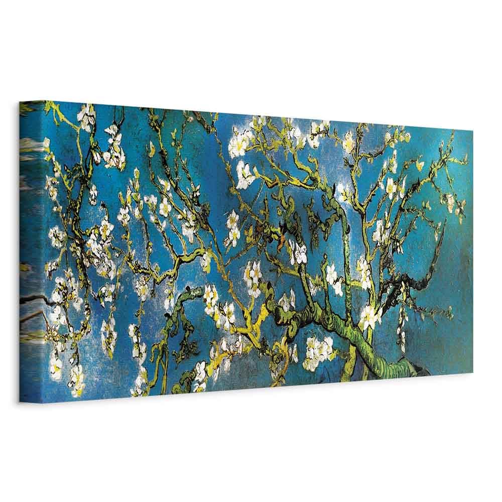 murando - Quadro Acustico Mandorlo 1 pezzo schiuma acustica Quadri Moderni Camera da Letto Matrimoniale - Stampa su Tela - Pannelli Fonoassorbenti Decorativi - Fonoassorbente Acustiche