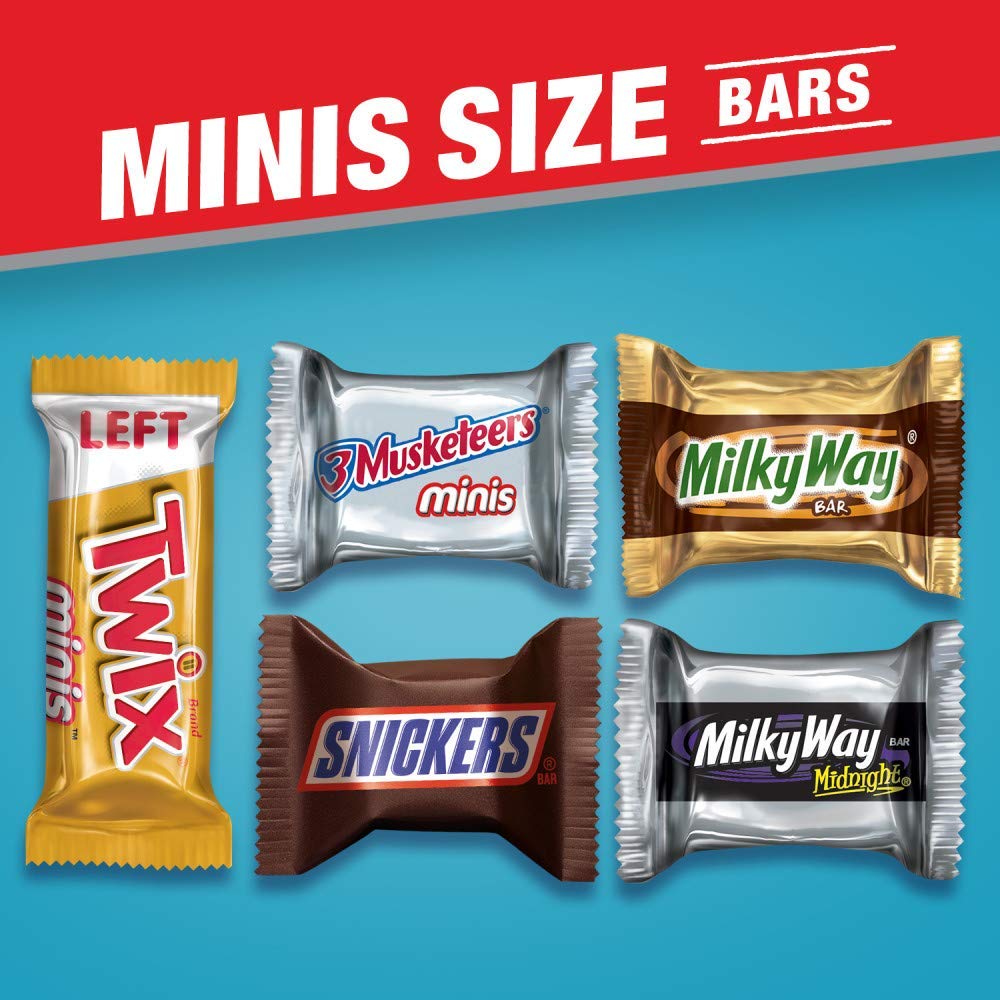 Sweet and Awesome Chocolate Candy Mix SNICKERS, TWIX, MILKY WAY & 3