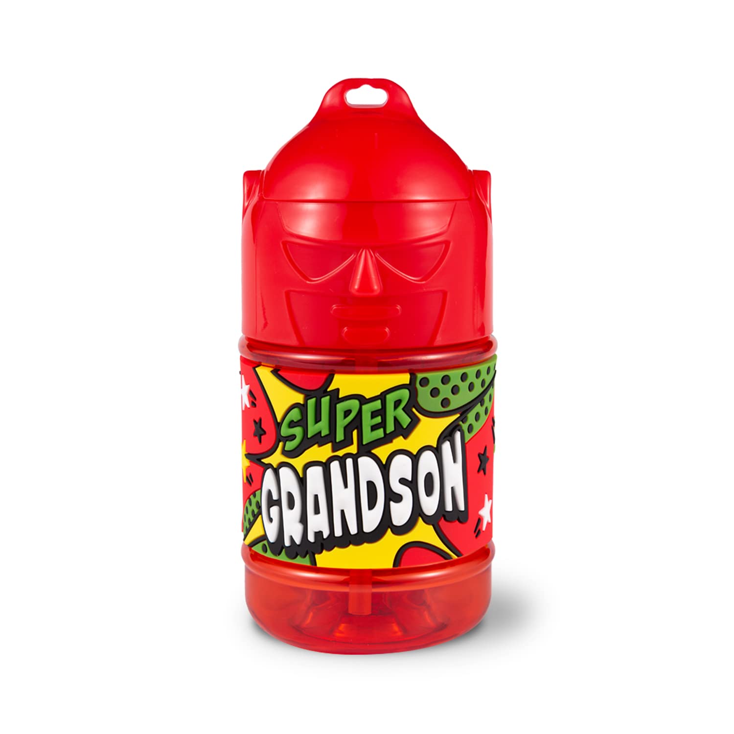 Personalised Super Drinks Bottle (Super Grandson)