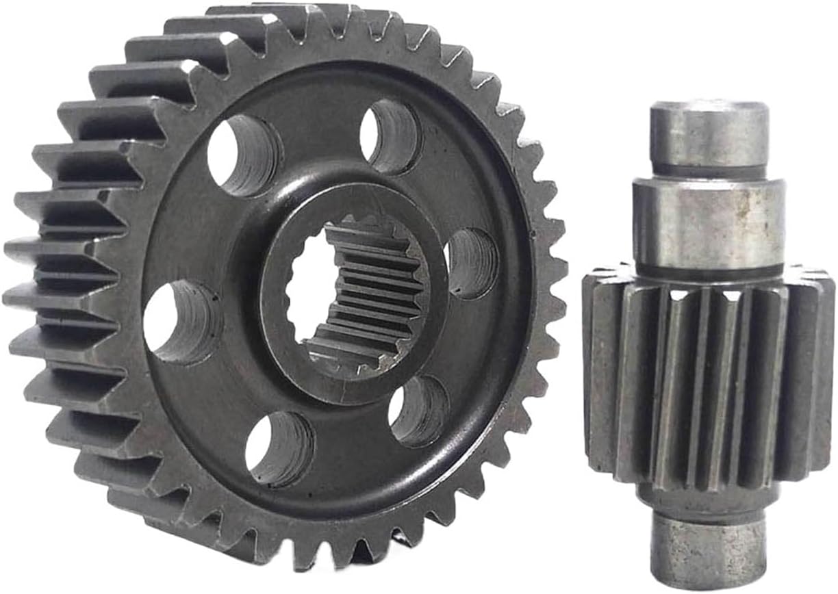 Racing Transmission Gear Set 14T 15T 16T 17T 18T GY6 125 150 152QMI 157QMJ ATV Quad Buggy Go Kart Scooter Parts(17T 36T)