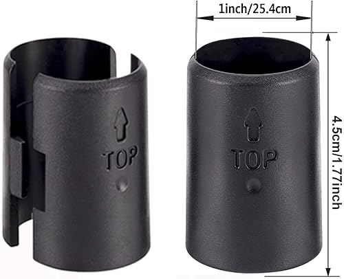 Miniatura 2 de Clips para estantes de alambre, 40 paquetes de clips de bloqueo de estante de alambre para mangas posteriores de 1 pulgada, 20 pares de clips de