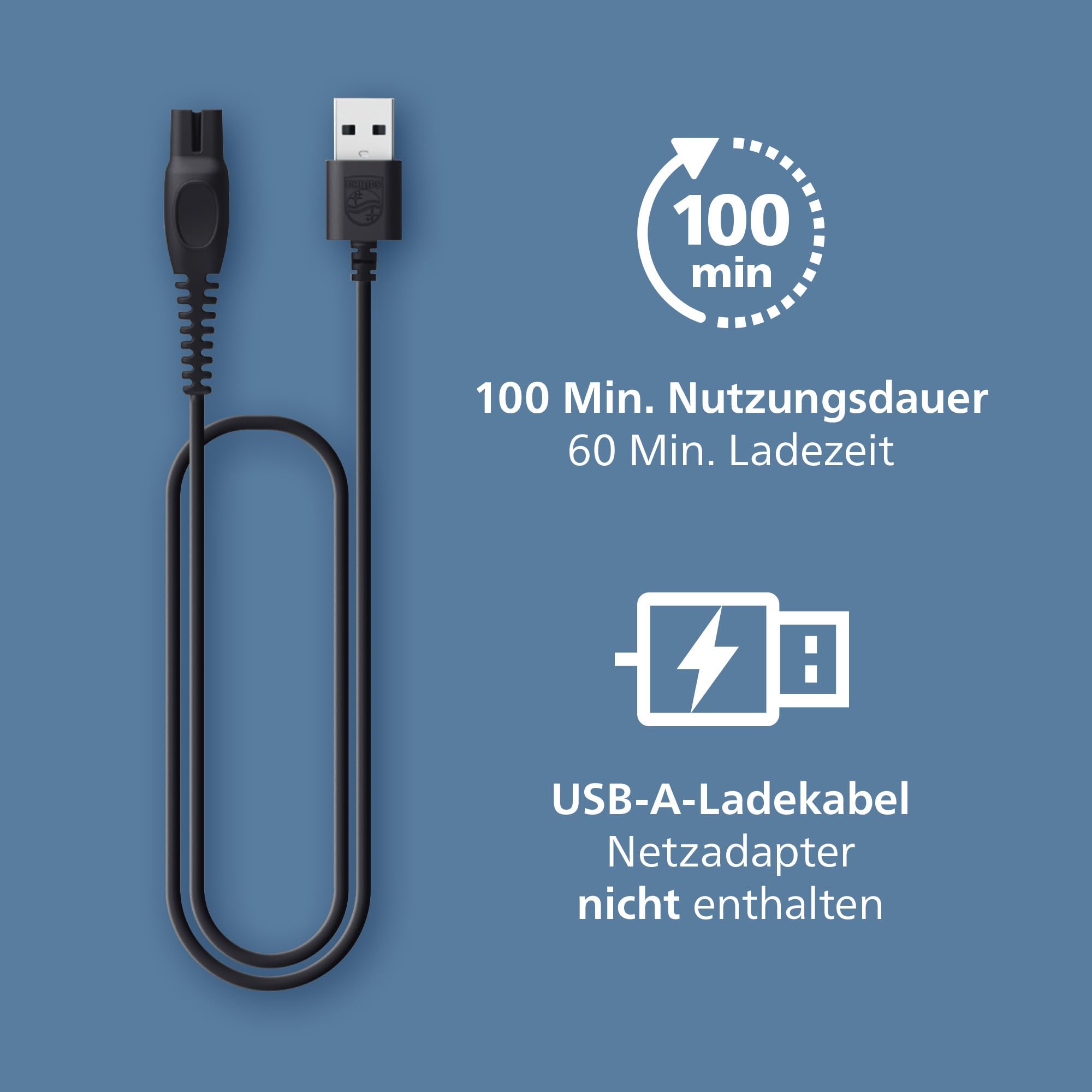 Philips Bartschneider 5000er-Serie – selbstschärfende Metallklingen, 40 Längeneinstellungen, BeardSense-Technologie, Haarkollektor, 100% wasserdicht, Reiseetui, Modell BT5765/15