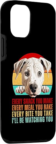 Vista 6 de iPhone 11 Pro Funny Dogo Argentino Puppy Argentine Dog Every Snack U Make Case