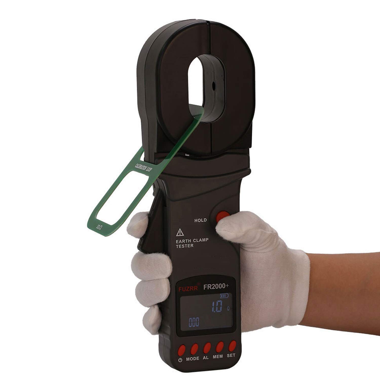 Resistencia FR2000 + -0.01-500ohm pinza en la Tierra/Loop/GEO tester/probador del metro de tierra Tierra
