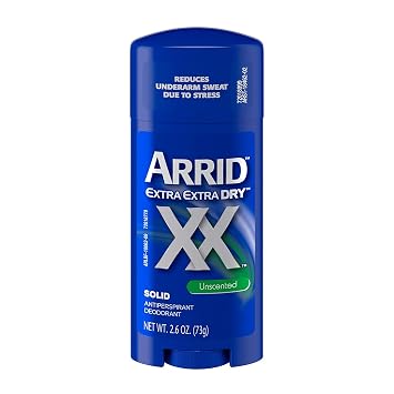 ARRID XX Anti-Perspirant Deodorant Solid Unscented 2.6 oz