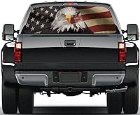 Vista 14 de Calcomanías para Automóviles Ventana Trasera Bandera Patriótica Águila Calcomanías Automotrices y Gráficos Calcomanías de Ventana Trasera