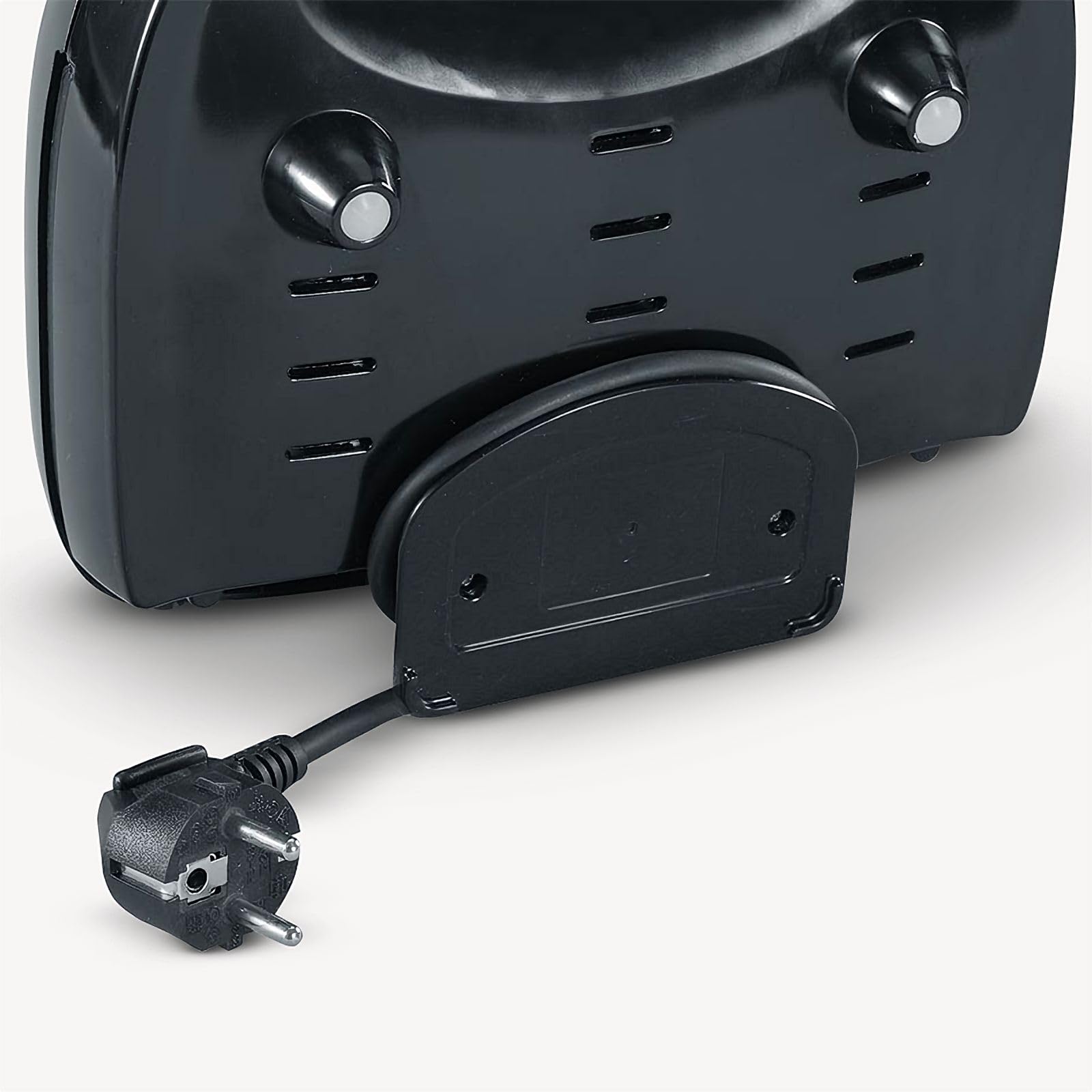 Severin SA 2969 Sandwich Toaster con Inserti Acciaio Inox, 600 W, Nero