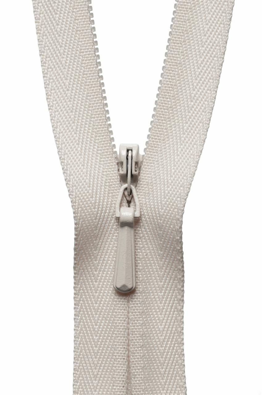 Shopper's Freedom Beige 47Cm / 18.5" Concealed Zips Invisible Fastenings Zippers Coil Zipper Dressmaking Skirts Fashion (Beige)