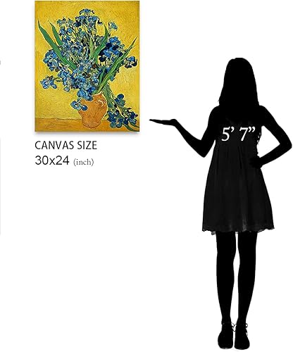 Vista 583 de DECORARTS - Almond Blossom Tree - Vincent Van Gogh Art Reproduction. Giclee Canvas Prints Wall Art for Home Decor 30x24