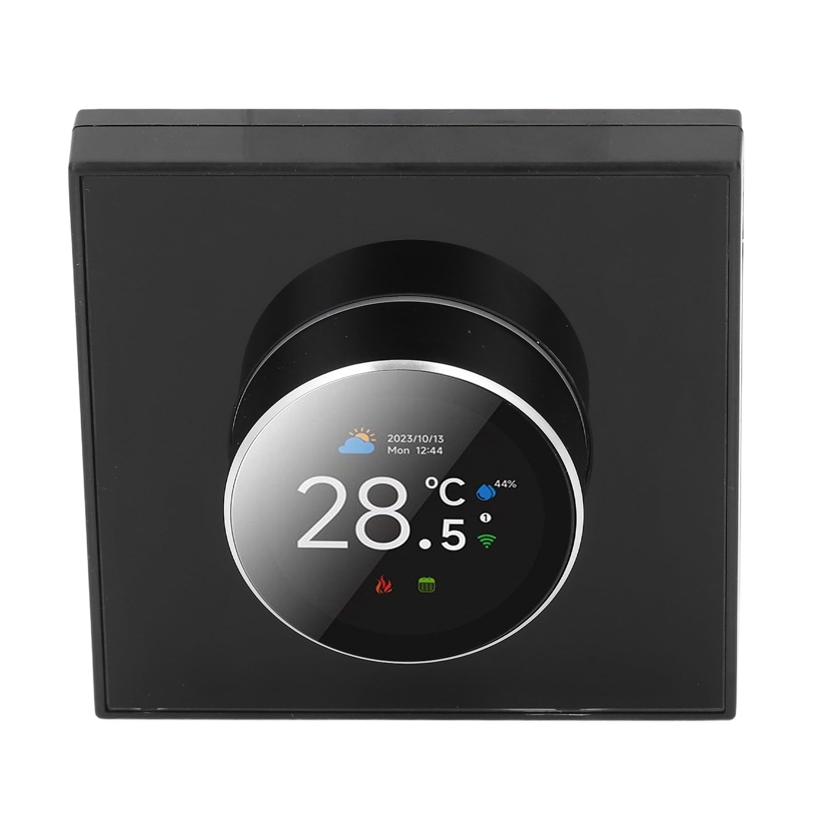 TOPINCN Termostato de Perilla Digital con Control de Voz Inteligente, Controlador de Calentador de Ajuste de Temperatura de Precisión para Automatización del Hogar