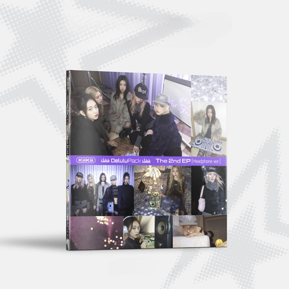 KiiiKiii Delulu Pack 2nd EP Album (Headphone ver.)