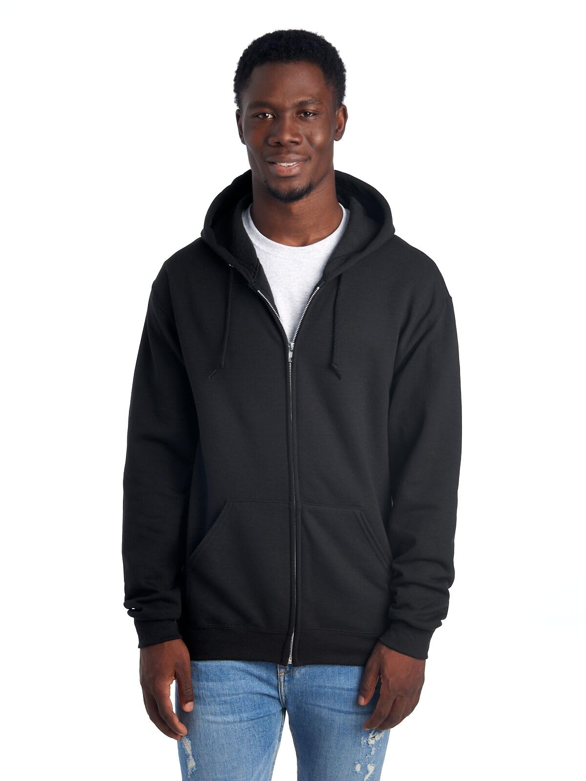 Jerzees Men's Fleece Full Zip Hoodie