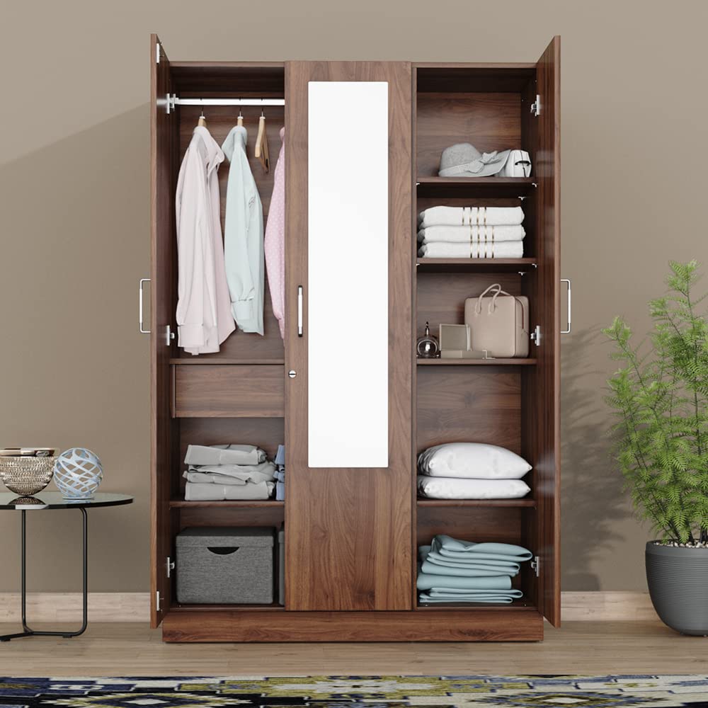 Wakefit Wardrobe 1 Year Warranty Almirah Wooden, Wooden Cupboard