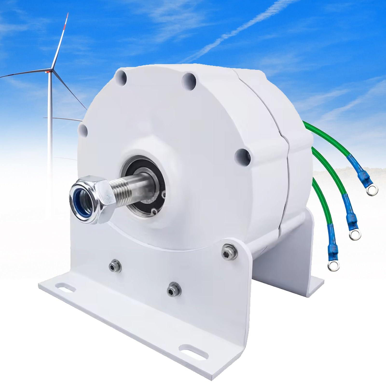 Moteur éolien 600W pour l'autonomie en électricité à la campagne