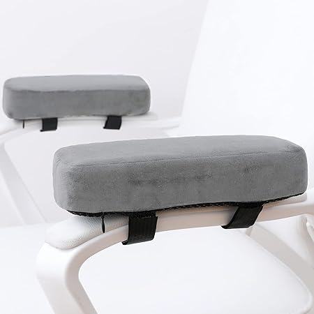 LargeLeaf Chair Armrest Cushions Elbow Pillow Pressure Relief Armrest Pads 2 Piece Set Of Office Chair Armrest Gaming