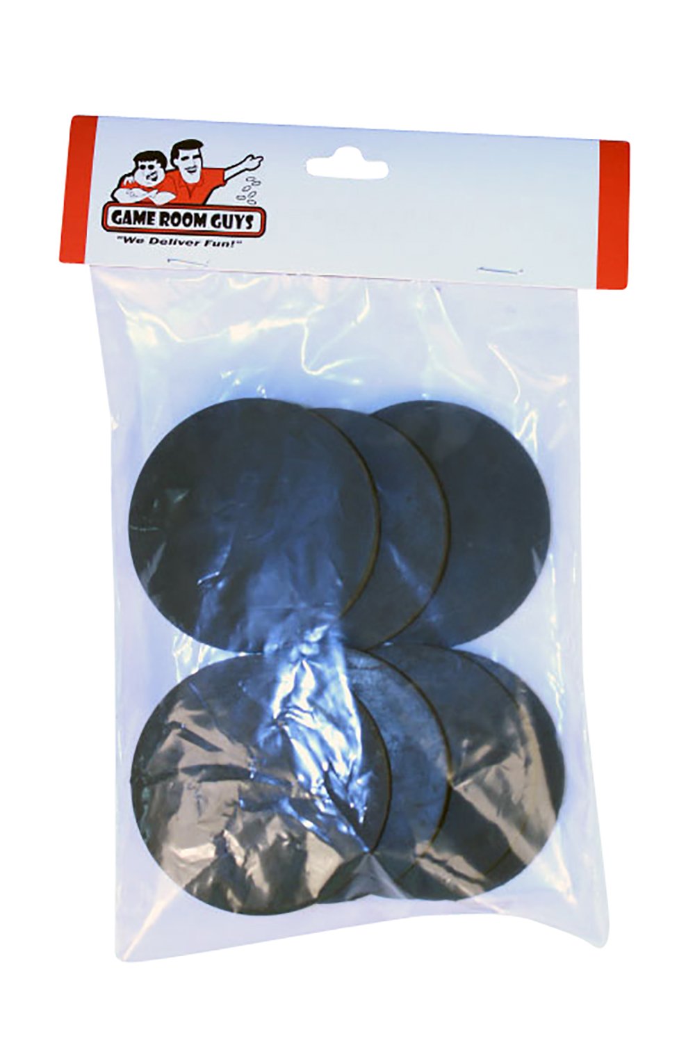 Rubber Pool Table Leg Shims- 1/8 Inch - Set of 8