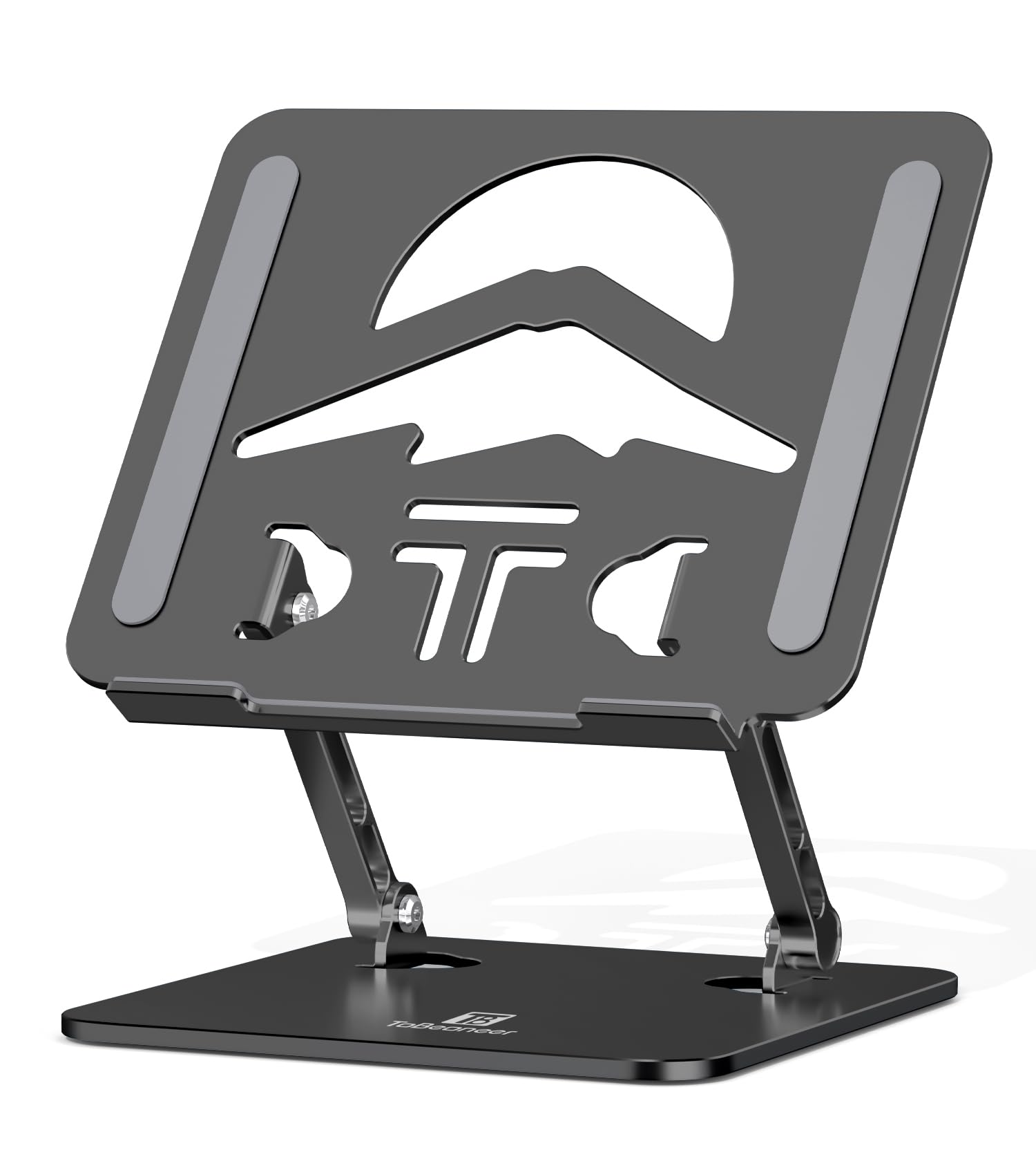 Tobeoneer Laptop Ständer Höhenverstellbar, Ergonomischer Lap