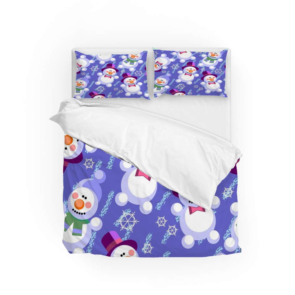 Housse de couette hôtel de qualité supérieure en polyester double 3 pièces