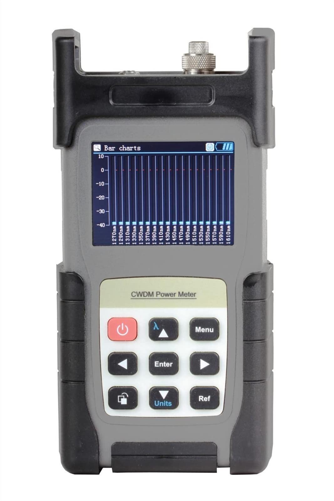 Tester kabli światłowodowych 322 6A CWDM Meter mocy optycznej. OPM 18 kanały z SC FC Złącza