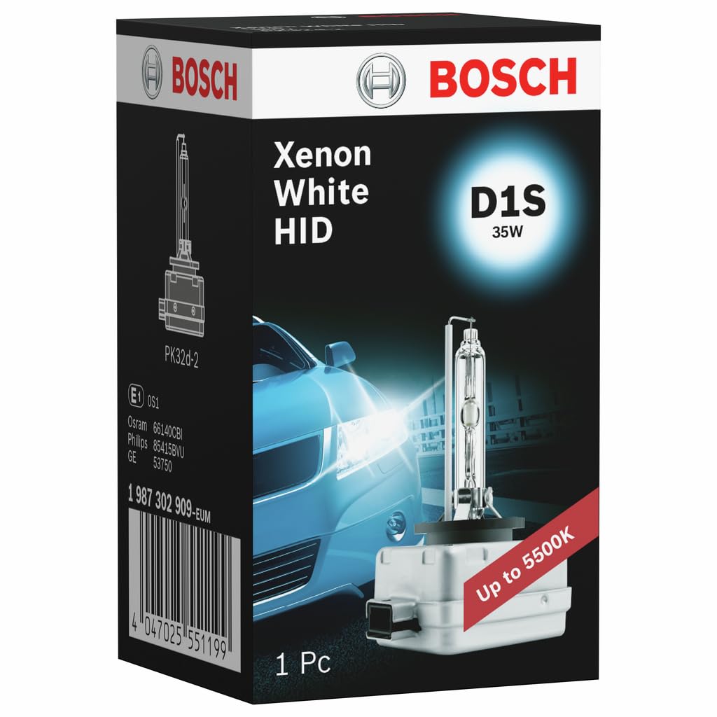 Bosch Bosch D1S Xenon White HID Headlight Bulb - 35 W PK32d-2 - 1 Bulb