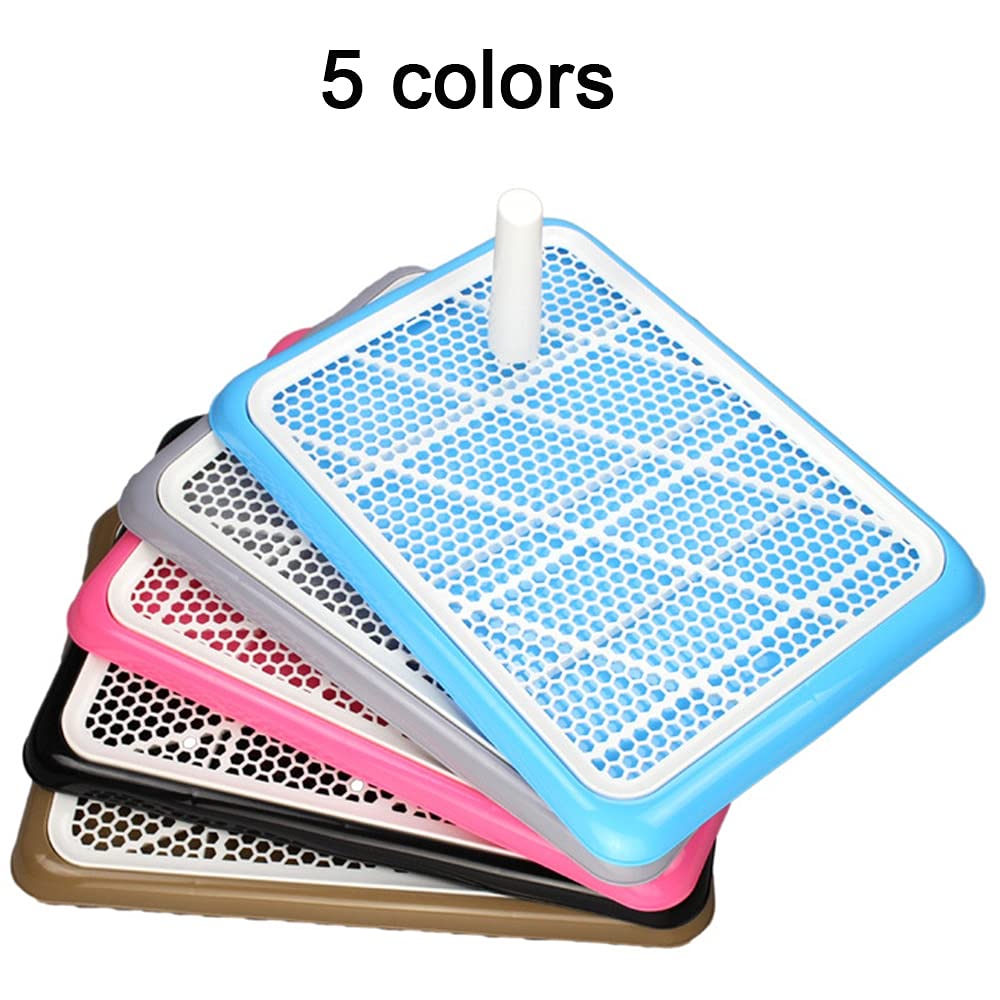 Liudan Sanitario Gato Pastel portátil Toliet Entrenamiento Plástico con Pilar Inodoro Tareas de Entrenamiento Potty Pad Pad Tray Tray Training Trainador urinario Pee Pad Cajas de Arena para Gatos