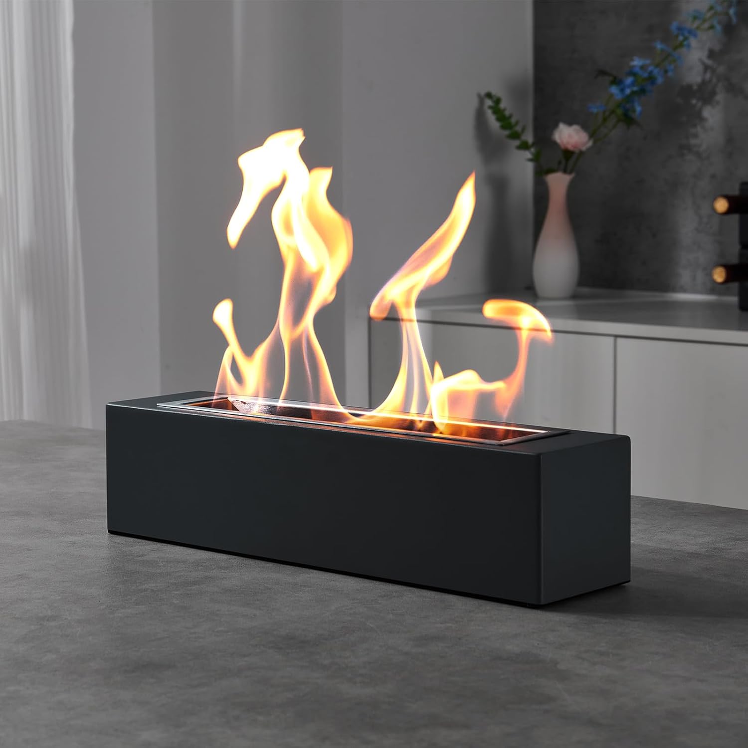 Tabletop Fire Pit Accessories Fire Extinguisher, Fire Killer, Flame Snuffer,Black