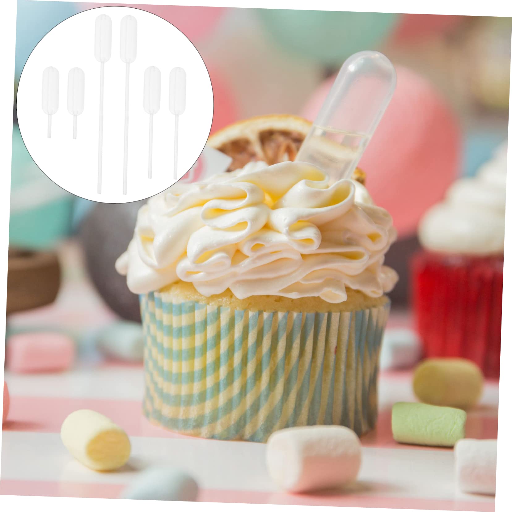 VILLFUL 150pcs Jam Straw Squeeze Transfer Pipettes Juice Pipette Liquid Injector for Jam Liquid Injector Pipettes Jam Pipette Jam Sauce Squeeze Droppers Sauce Transparent Plastic