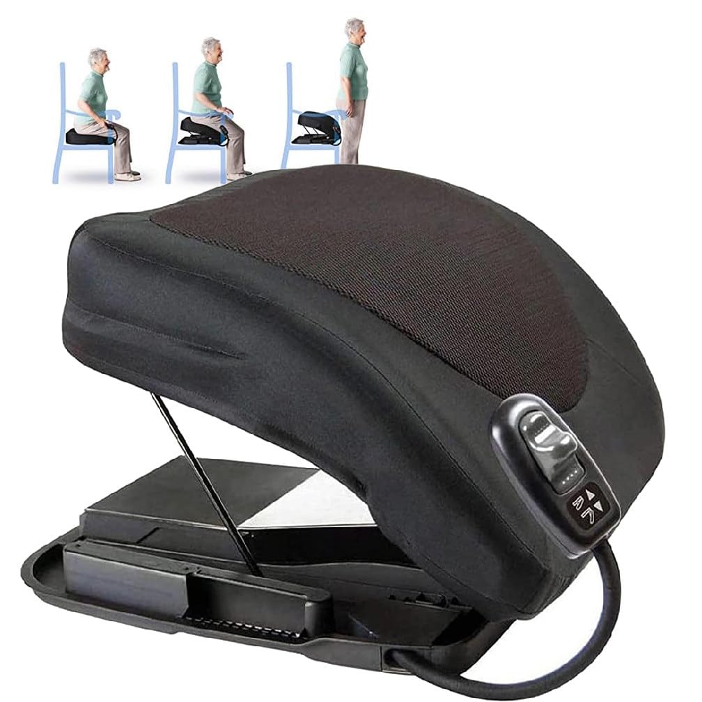 Cuscino di Assistenza per Il Sollevamento della Sedia, Sedili di Sollevamento Elettrici e Assistenza per Il Supporto del Divano, Ausilio per Stare in Piedi per Anziani
