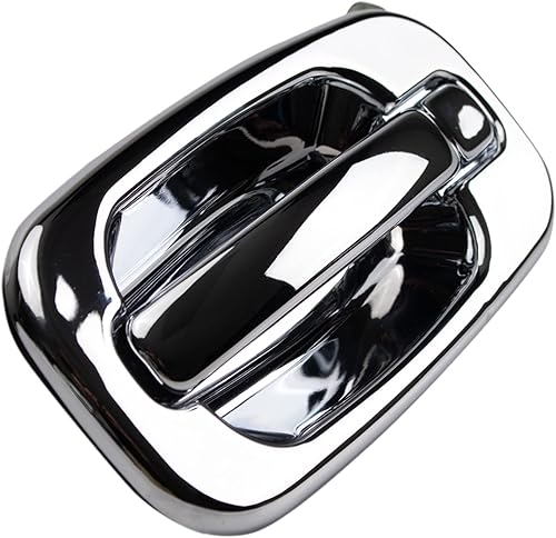 Miniatura 550 de TRQ Manija de la puerta exterior trasera izquierda del lado del conductor negra compatible con Honda Civic 2001-2005