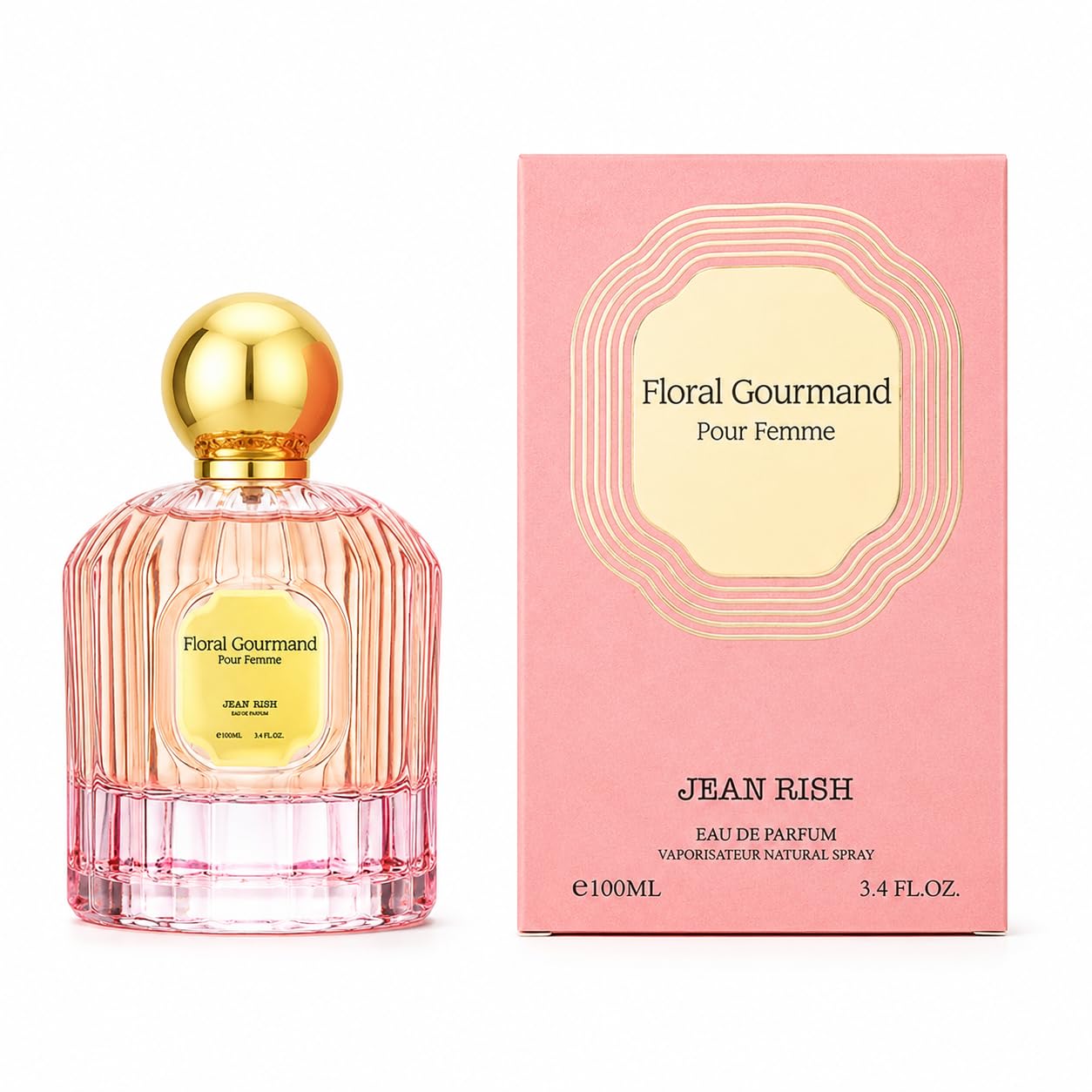 Jean Rish Floral Gourmand,Vanilla, Eau de Parfum, Perfume for Women, 100ml
