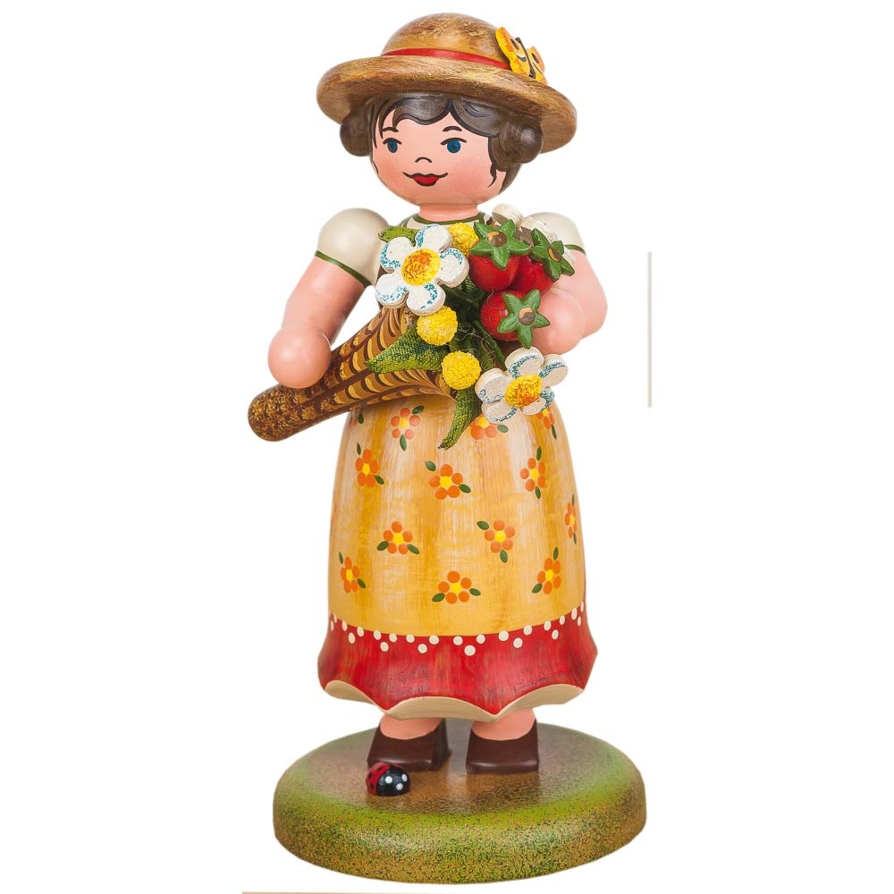 New Products Country idyll Lisa Marie - 10cm / 3,9inch - Hubrig Volkskunst