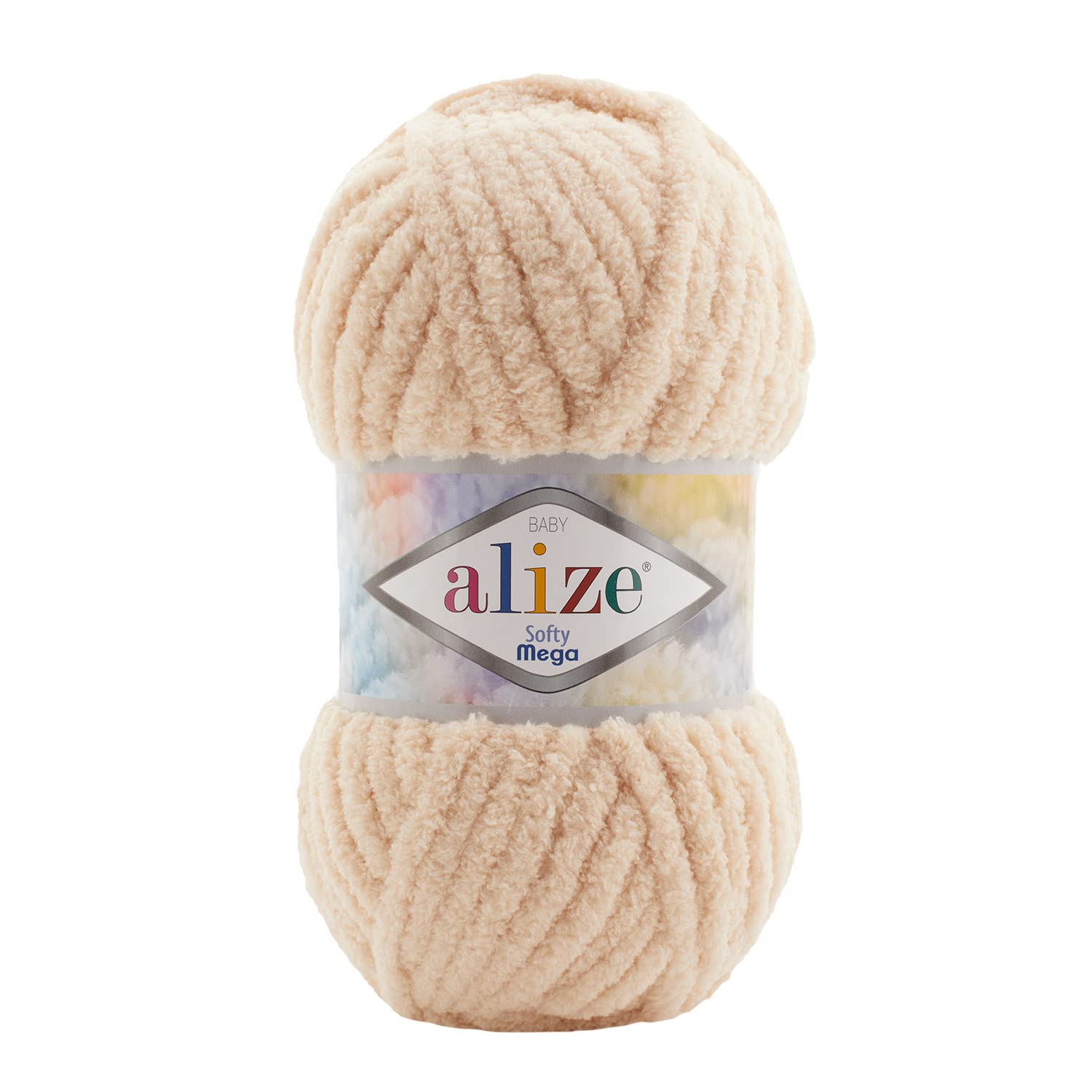 Alize Softy Mega Chunky Blanket, Scarf, Baby Knitting Crochet Yarn 100g Ball (5, 310SM) — image 1