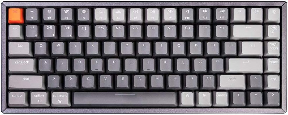 USA K2 Convertible RGB Backlit Tactile Aluminium Mac Keyboard