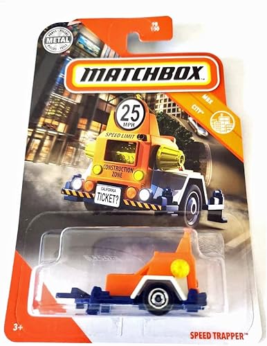 Matchbox 2020 MBX City Speed Tramper, naranja 98/100