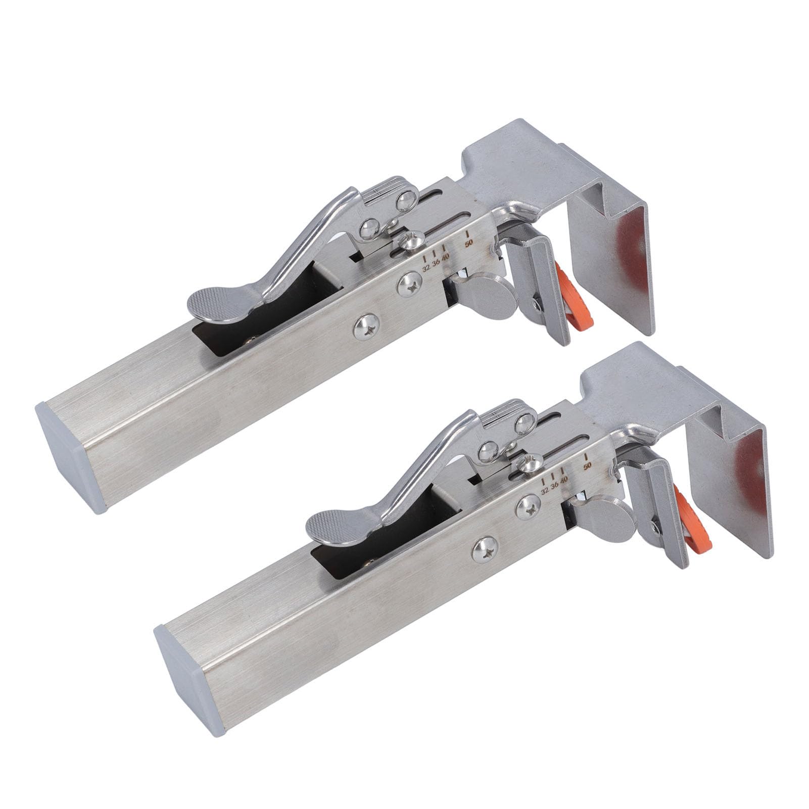 Generic Regulowany Zacisk do Szuflady Szybkie Mocowanie Wytrzymała Stal Stopowa do Mebli dla Majsterkowiczów 21 50 Mm (2 zestaw)