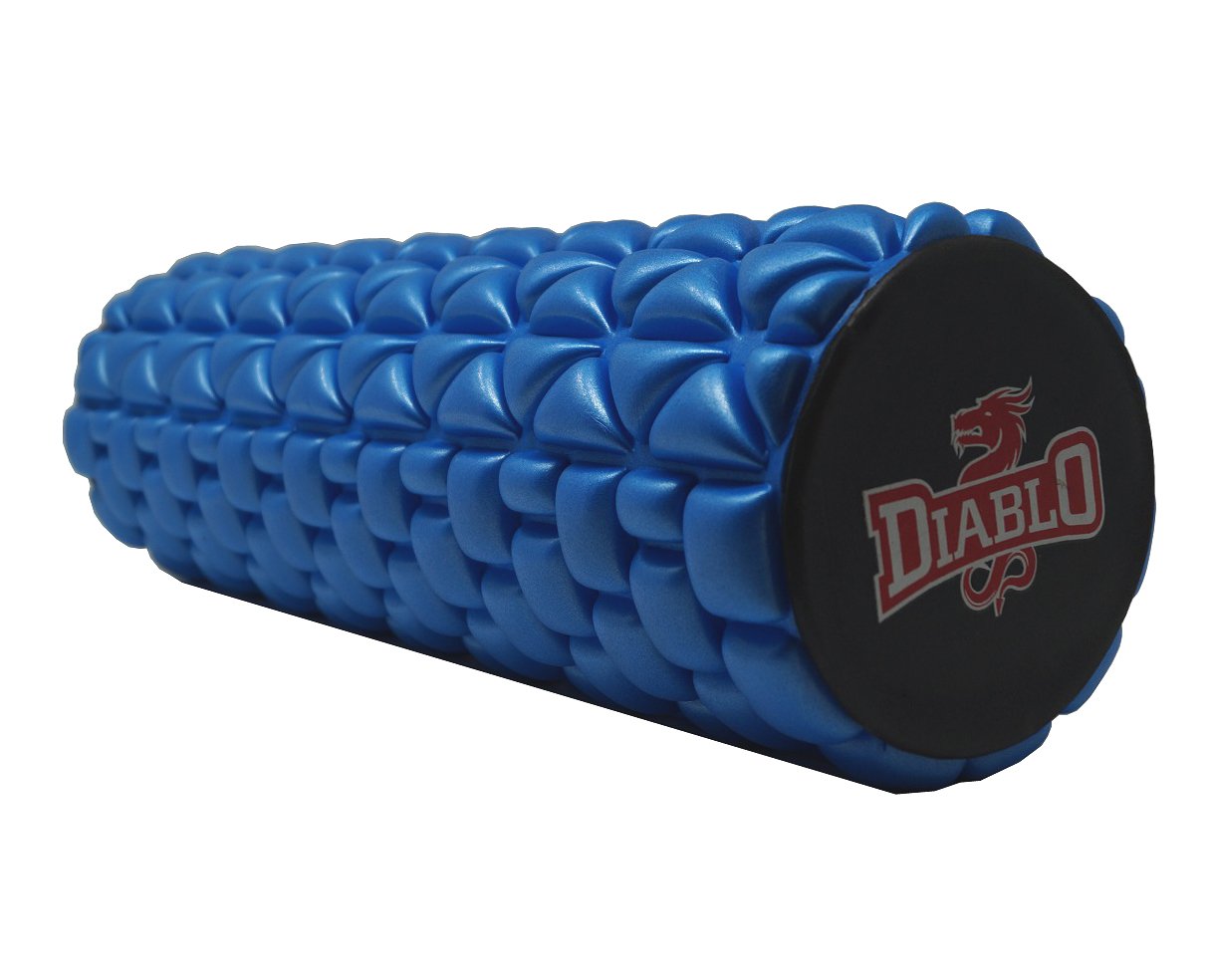 Diablo Self Myofascial Release,Self Massage,Trigger Point Release,Mobility,Acupressure Back, Therapy Yoga Gym Physio Injury Foam Roller, High Density,Balance Excerciser (Length 13 INCH,Blue) (B079TN4MVQ) Amazon Price History, Amazon Price Tracker