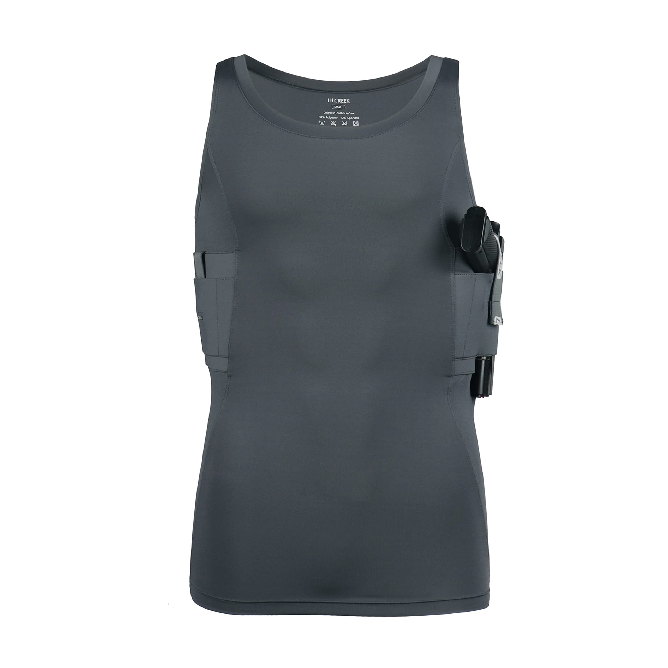 Lilcreek Scoop Neck Conceal Carry Shirts For Men Concealed Carry |  Desertcart Seychelles, image size:2560x2560