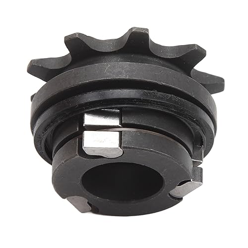Miniatura 1 de RiToEasysports Rueda libre, procesamiento de roscas, rueda dentada de una sola velocidad 9T de 0.472 in, reemplazo ideal para 412 plegado