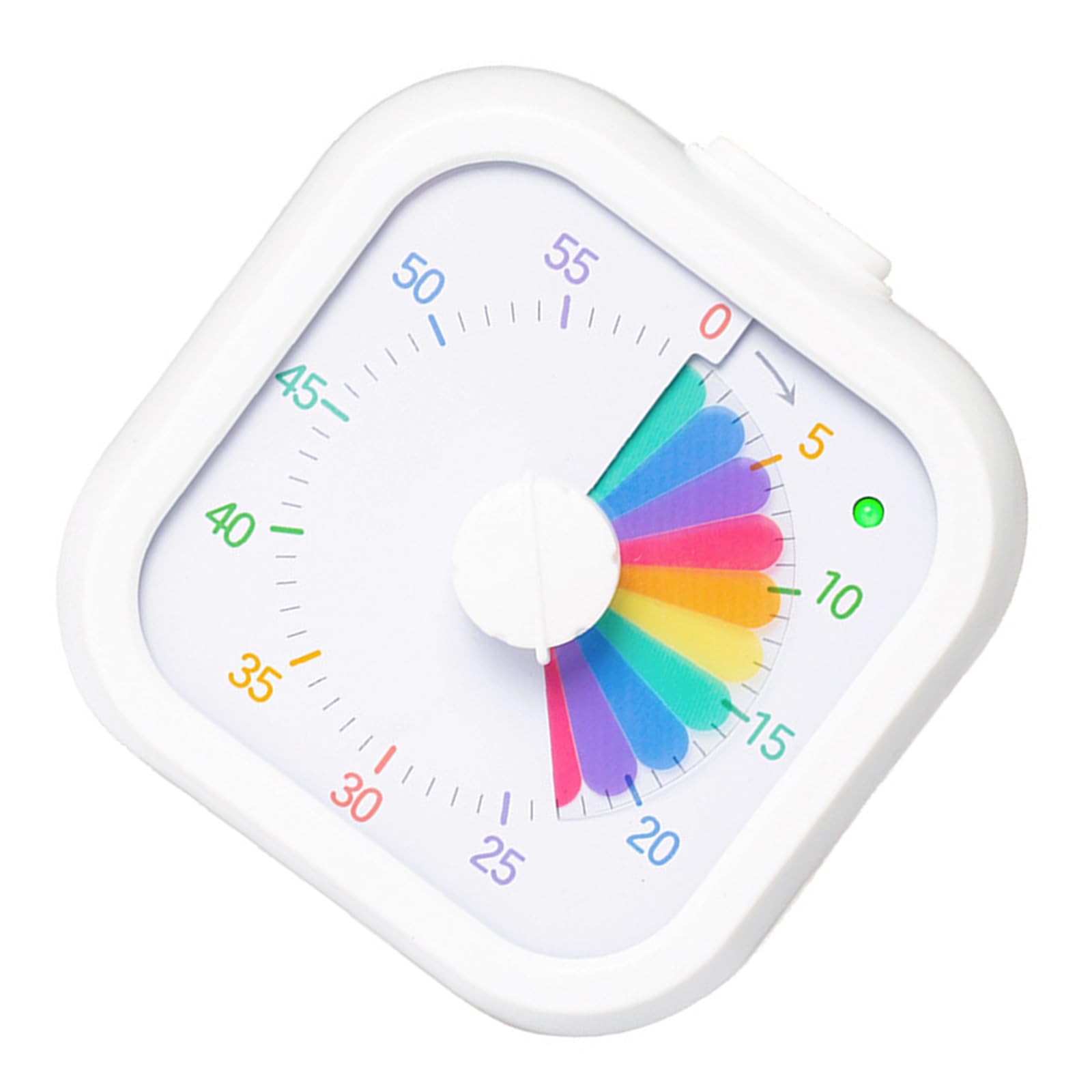 Portable Visible Learning Timer 60 Minutes Countdown Kitchen Accessories Digital Timer for Home and School Supplies Homework Clock for Student